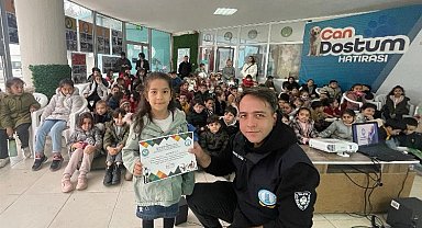 Manisa'da ilkokul öğrencilerine afet farkındalık