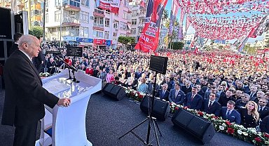 MHP ilk mitingini Mersin'de yaptı