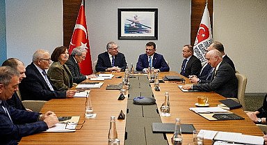 Milli Olimpiyat Komitesi toplantısına misafir oldu