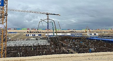 Mısır'daki El-Dabaa NGS'nin 4'üncü Güç Ünitesi'nde ana inşaat aşamasına geçildi