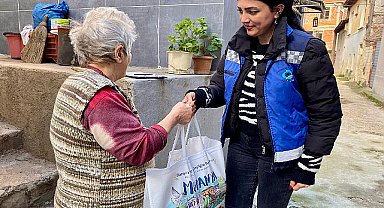 Mudanya Belediyesi'nde emeklilere gıda desteği