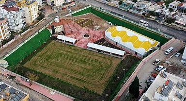 Muratpaşa Deniz Baykal Spor Kompleksi'nde sona doğru