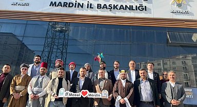 Musul Kültür Sanat Evi temsilcilerinden AK Parti ziyareti