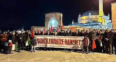 Nevşehir'de terör ve israil'in gazze'ye yönelik saldırıları protesto edildi 