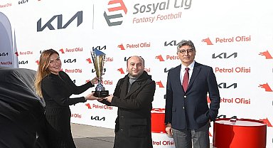 Petrol Ofisi Sosyal Lig ödül töreni gerçekleştirildi