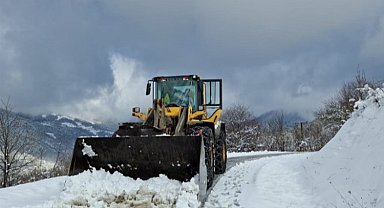 Sakarya'nın karla mücadelesinde 24 saatlik rapor