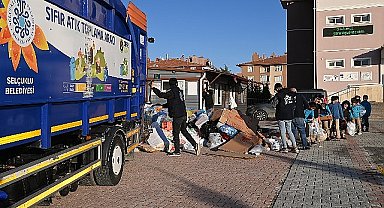 Selçuklu'da okullar sıfır atık için yarışıyor 