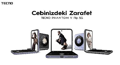 Tecno Phantom V Flip 5G: Moda ve Teknolojinin Mükemmel Harmonisi!