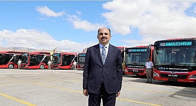 Ulaşımda En Ucuz, En Kaliteli Hizmeti Veren Konya Büyükşehir 2023'te 102,4 Milyon Yolcu Taşıdı