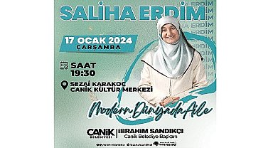 Ünlü Aile Danışmanı Saliha Erdim Canik'te