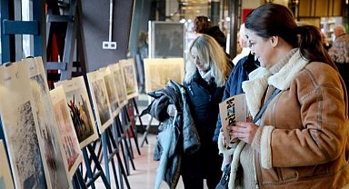 Usta sanatçının hatırasını fotoğraf kareleriyle yaşattılar