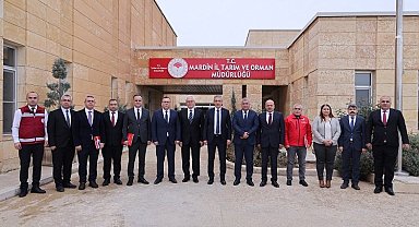 Vali Akkoyun'dan Mardin Orman Müdürlüğü'ne ziyaret