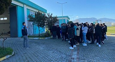 350 öğrenci Saruhanlı AAT'yi gezdi