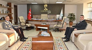 AFAD Manisa İl Müdürü'nden MASKİ'ye veda ziyareti