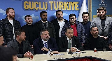 AK Gençlerden Tutuş'a tam destek
