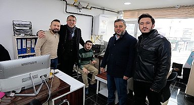 AK Parti Milletvekili Özgün ve Belediye Başkan Adayı Savran esnaf turunda