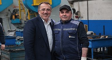 AK Parti Nevşehir Belediye Başkan Adayı Dr. Mehmet Savran, Organize Sanayi Bölgesi'ndeki ziyaretlerini sürdürdü