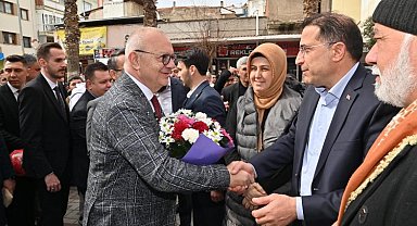 AK Parti Teşkilatı, Turgutlu'da Başkan Ergün'ü ağırladı