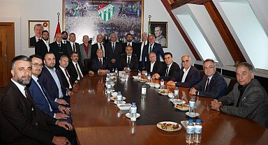 AK Parti'den Bursaspor'a ziyaret