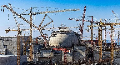 Akkuyu NGS'nin 1'inci Ünitesi'nde montaj çalışmaları için özel alan oluşturuldu