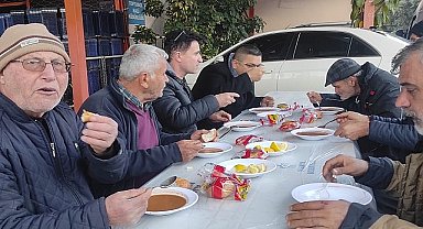 Alanya Hali esnafına çorba ikramı 