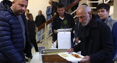 Antalya Büyükşehir evsizleri unutmadı