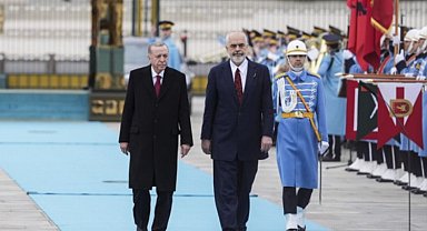 Arnavutluk Başbakanı Rama Ankara'da