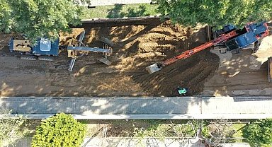 Aydın Büyükşehir Belediyesi Nazilli'nin Bulvarlarını Yeniliyor