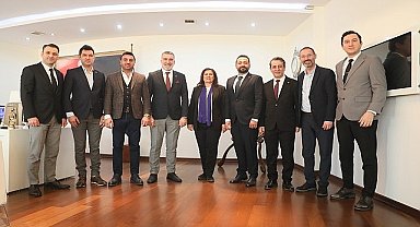 Aydınlı Genç İş İnsanlarından Başkan Çerçioğlu'na Ziyaret