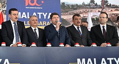 Bakan Tunç Malatya Adalet Sarayı'nın temel atma törenine katıldı