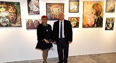 Baksen Çeliker Resim Sergisi Karabağlar'da