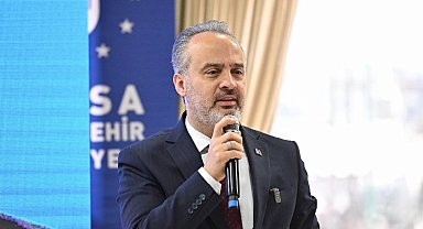 Başkan Aktaş: "Bizim sevdamız Bursa"