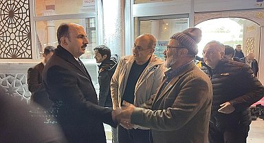 Başkan Altay Berat Kandili'nde Konyalılarla Buluştu