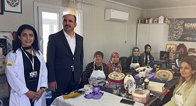 Başkan Altay depremzede vatandaşlarla buluştu
