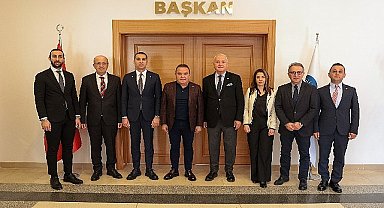 Başkan Böcek'e ANSİAD'dan ziyaret 
