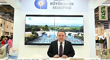Başkan Böcek EMITT Fuarı'nda