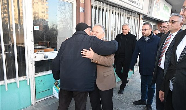 Başkan Büyükkılıç, esnaf ile bir araya geldi