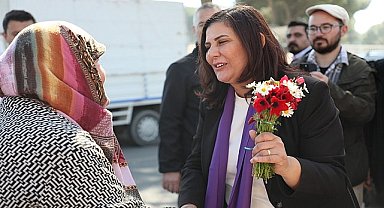 Başkan Çerçioğlu, Efeler Cumartesi Pazarı'nda Vatandaşlarla Buluştu