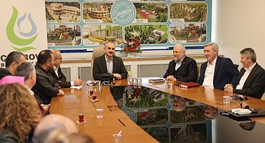 Başkan Çiftçi, birim müdürleriyle buluştu