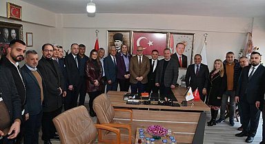 Başkan Ergün'den AK Parti Alaşehir teşkilatına ziyaret