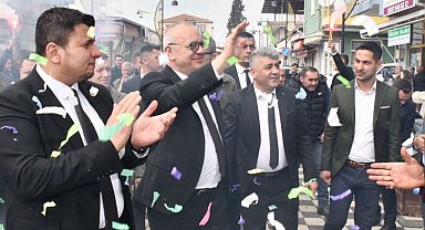 Başkan Ergün'e Köprübaşı'nda coşkulu karşılama