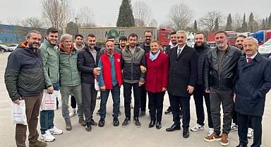 Başkan Hürriyet, geleneksel işçi ziyaretlerine Bekaert'te devam etti  