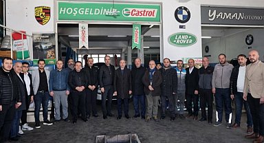 Başkan Pekyatırmacı'dan eski sanayi esnafına ziyaret