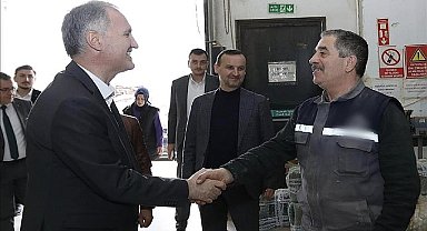 Başkan Taban İnegöl'ün Üretim Gücünün Yanında