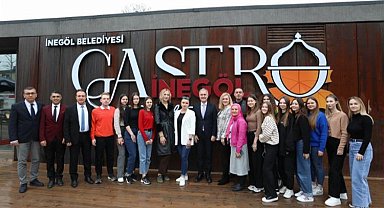 Başkan Taban Spor Lisesi'nin Ukraynalı misafirleriyle buluştu