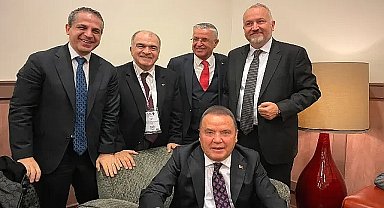 Başkan Topaloğlu EMITT Fuarı'nda Kemer'i tanıtıyor