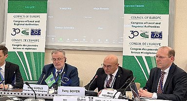 Başkan Tunç Soyer Avrupa Konseyi'nde önemli mesajlar verdi