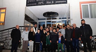 Başkan Yalçın vatandaş buluşmalarına devam ediyor