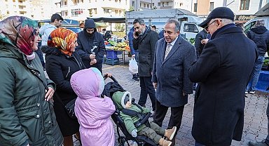 Başkan Yalçın'a yoğun ilgi