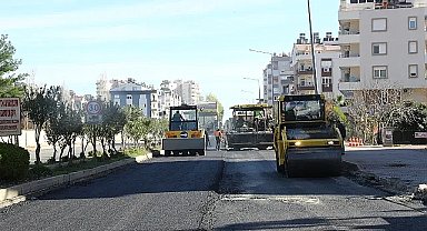 Boğaçayı Caddesi Asfaltı yenileniyor